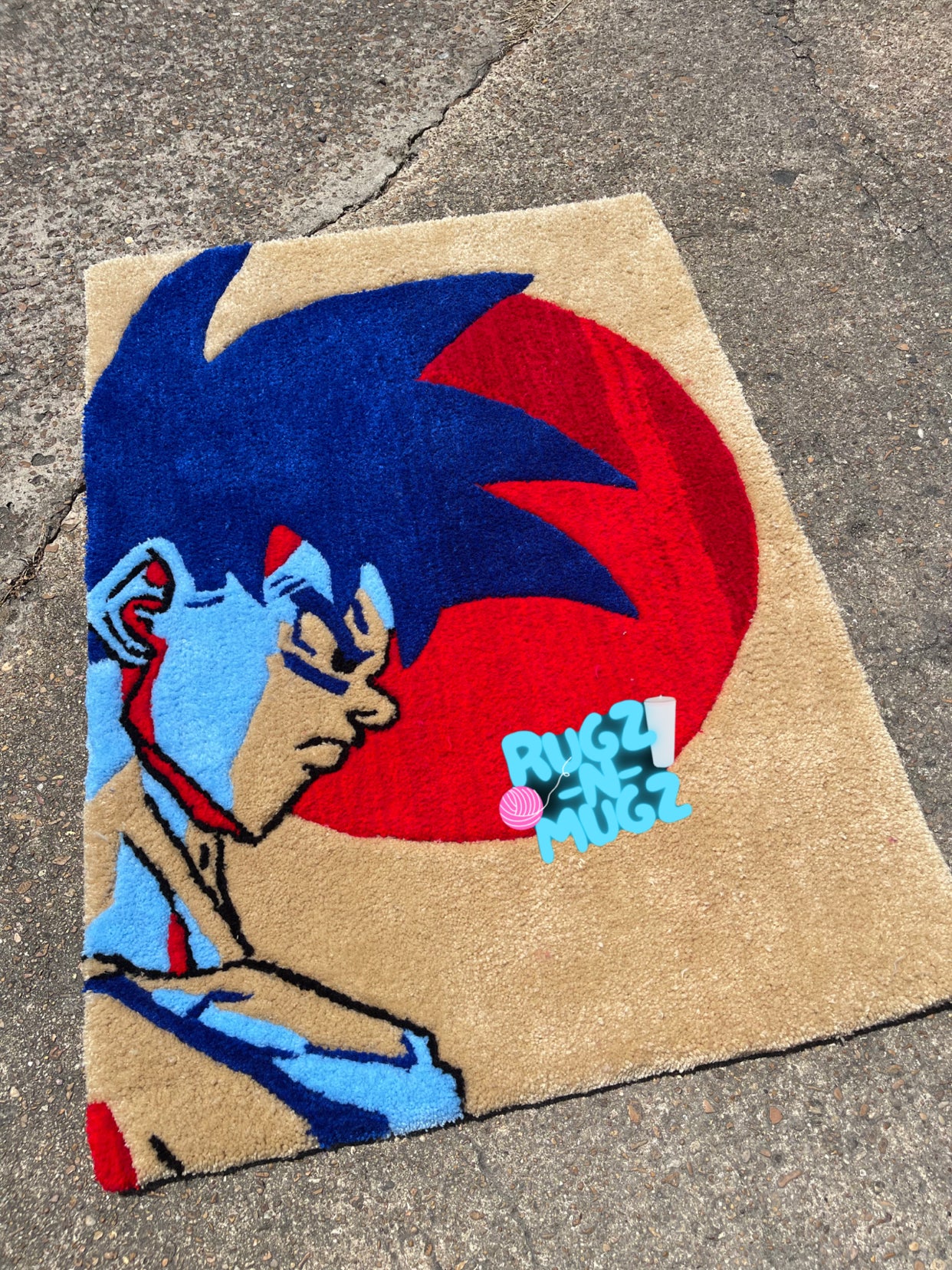 3x2 Goku Dragon Ball Rug